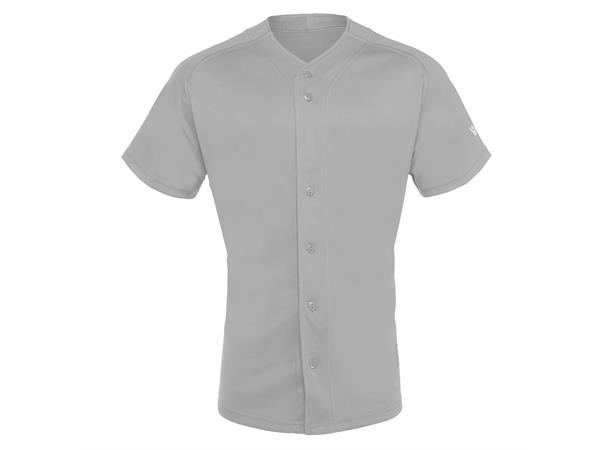 Diamond Evo Baseball Jersey GRY M Klassisk Baseballdrakt 
