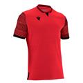 Tureis Shirt RED/BLK XS Teknisk T-skjorte i ECO-tekstil
