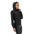 Kavos Hoody Dame BLK XS Softshell hettejakke til dame