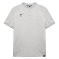 Nisiros Icon stretch korean polo GRY S Poloskjorte Uten krage - Unisex