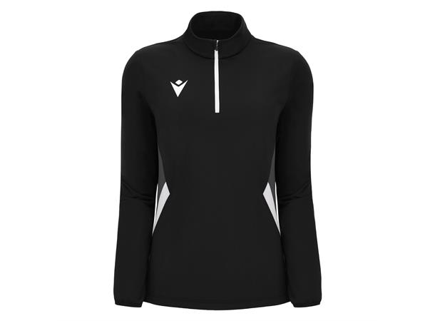 Maira 1/4 Zip Top Woman BLK/WHT 3XS Teknisk treningsgenser til dame 