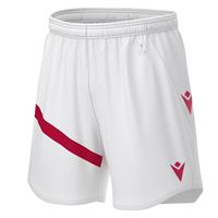 Shen Eco Match Day Shorts WHT/RED 3XL Teknisk shorts i ECO-tekstil - Unisex