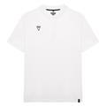Nisiros Icon stretch korean polo WHT XXS Poloskjorte Uten krage - Unisex