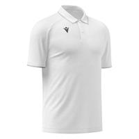 Aulos Polo WHT/SLV 3XS Teknisk poloskjorte - Unisex